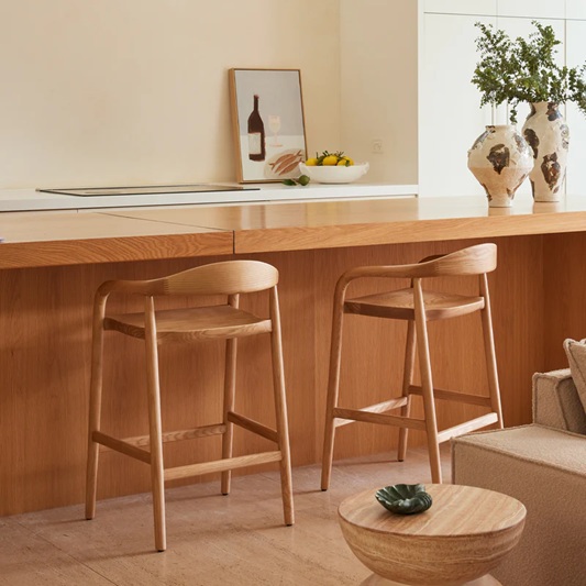 Amora Timber Bar Stool