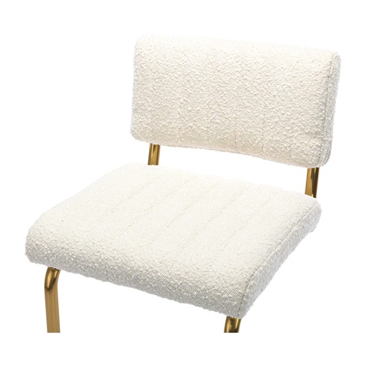Kaye Bouclé Bar Stool
