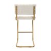 Kaye Bouclé Bar Stool