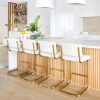 Kaye Bouclé Bar Stool