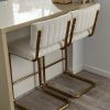 Kaye Bouclé Bar Stool