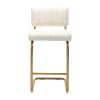 Kaye Bouclé Bar Stool