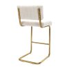 Kaye Bouclé Bar Stool