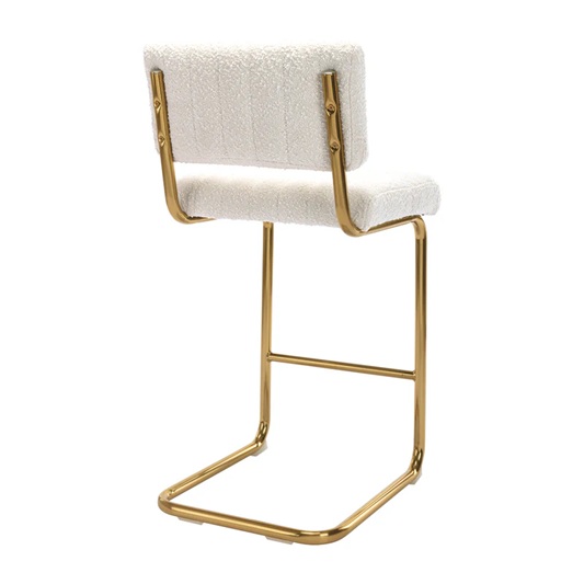 Kaye Bouclé Bar Stool