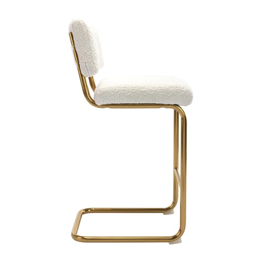 Kaye Bouclé Bar Stool