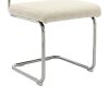 Kaye Rattan Bouclé Dining Chair