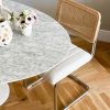 Kaye Rattan Bouclé Dining Chair