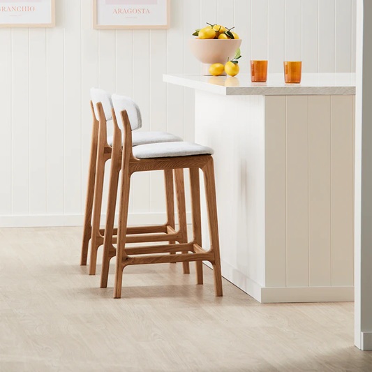 Lazio Fabric Bar Stool