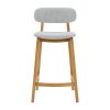 Lazio Fabric Bar Stool