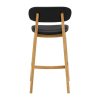 Lazio Leather Bar Stool
