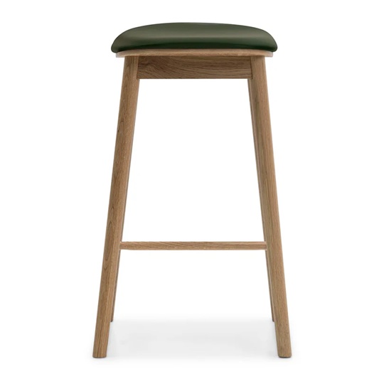 Maggie Leather Bar Stool