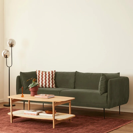Pale 3 Seater Sofa