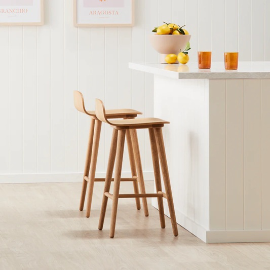 Zella Timber Bar Stool