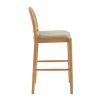 Zola Bouclé Arch Bar Stool