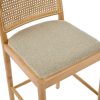 Zola Bouclé Arch Bar Stool