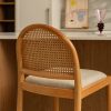 Zola Bouclé Arch Bar Stool
