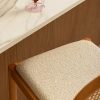 Zola Bouclé Arch Bar Stool