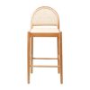Zola Rattan Arch Bar Stool