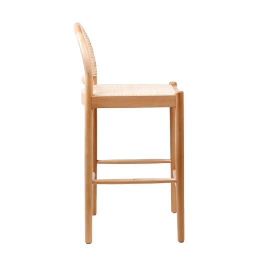 Zola Rattan Arch Bar Stool