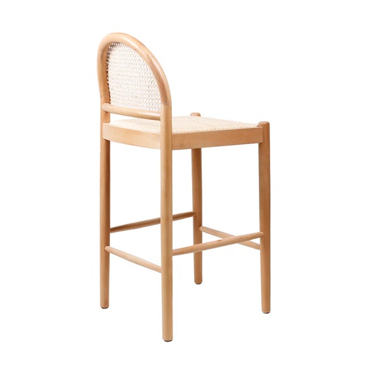 Zola Rattan Arch Bar Stool
