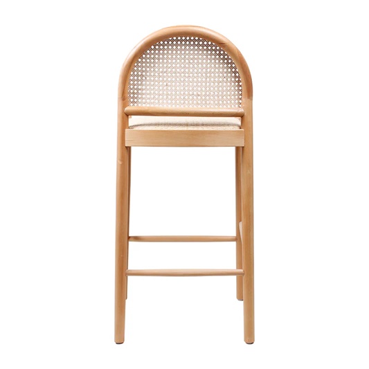Zola Rattan Arch Bar Stool