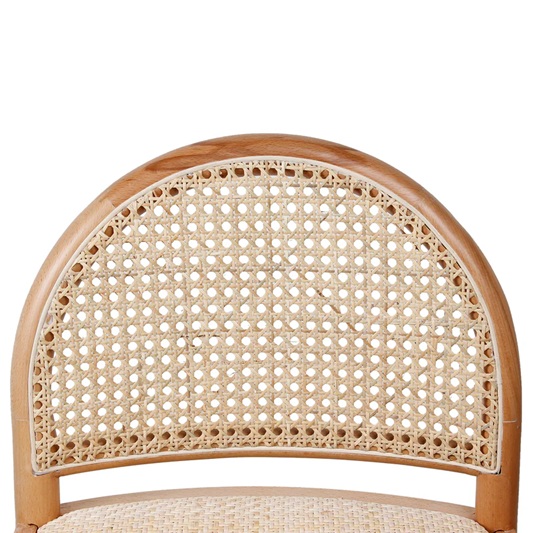 Zola Rattan Arch Bar Stool