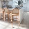 Zola Rattan Arch Bar Stool