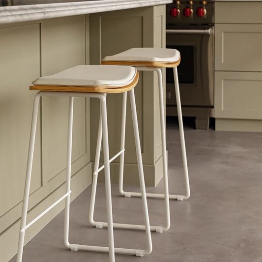 Winora Leather Bar Stool