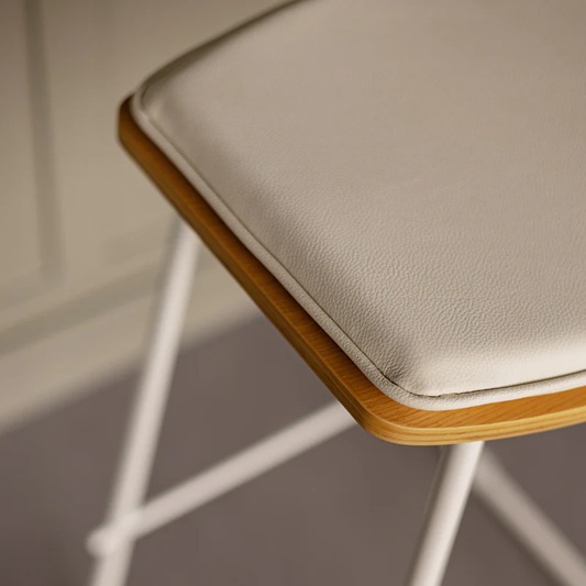 Winora Leather Bar Stool