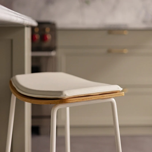 Winora Leather Bar Stool