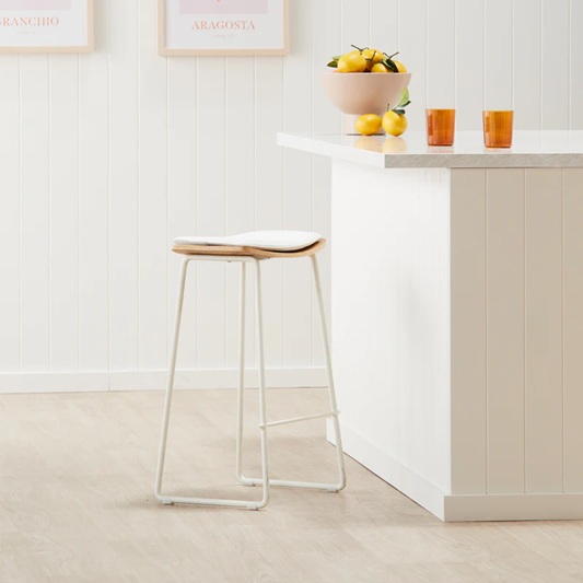 Winora Leather Bar Stool