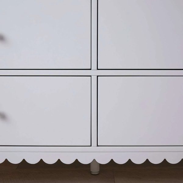 Aela Chest of Drawers – White