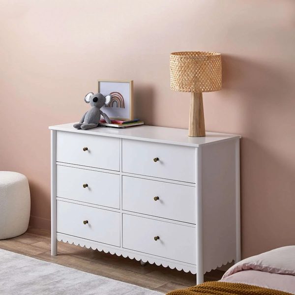 Aela Chest of Drawers – White