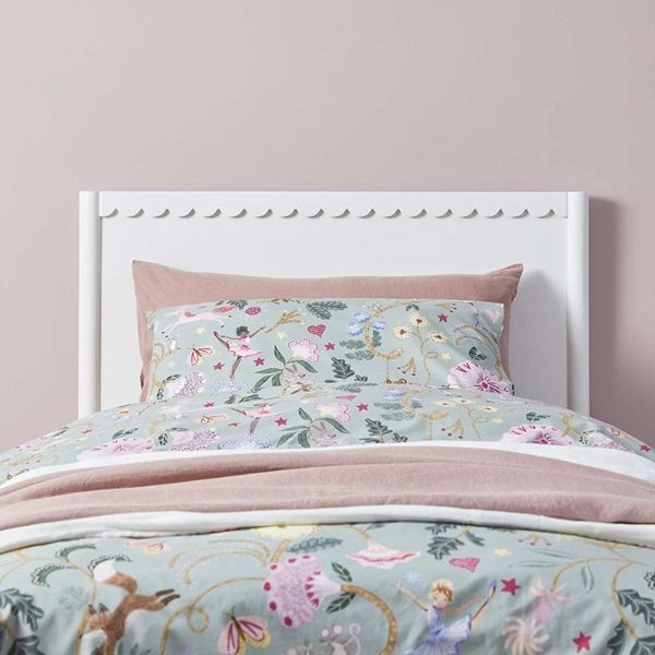 Aela Single Bed – White