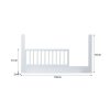 Aela Cot Toddler Bed Half Frame