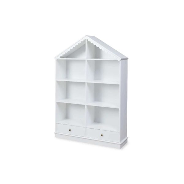 Aela House Bookcase – White
