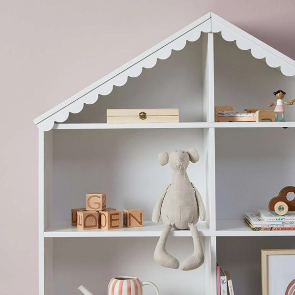 Aela House Bookcase – White