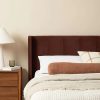 Aira Upholstered Bed – Chocolate