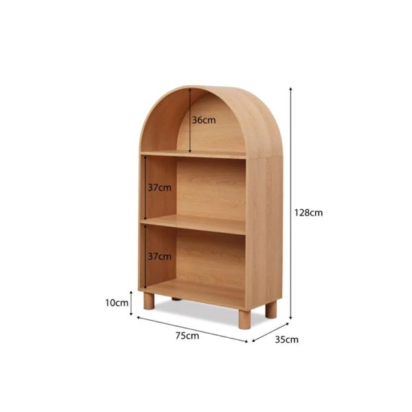 Bambi Arched Bookcase
