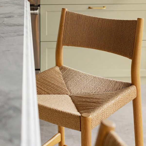 Casablanca Woven Cord Bar Stool