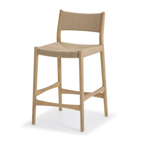 Casablanca Woven Cord Bar Stool
