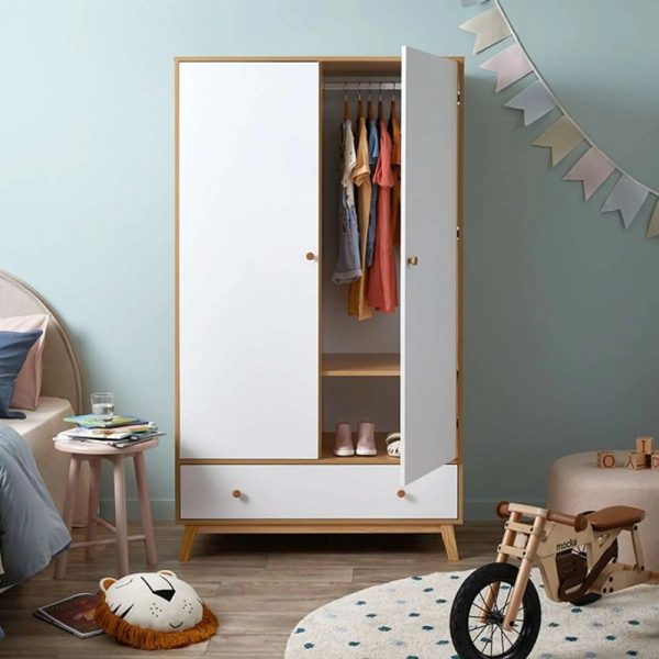 Milo 2-Door Wardrobe