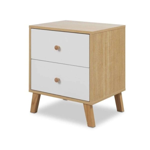 Milo 2-Drawer Bedside Table