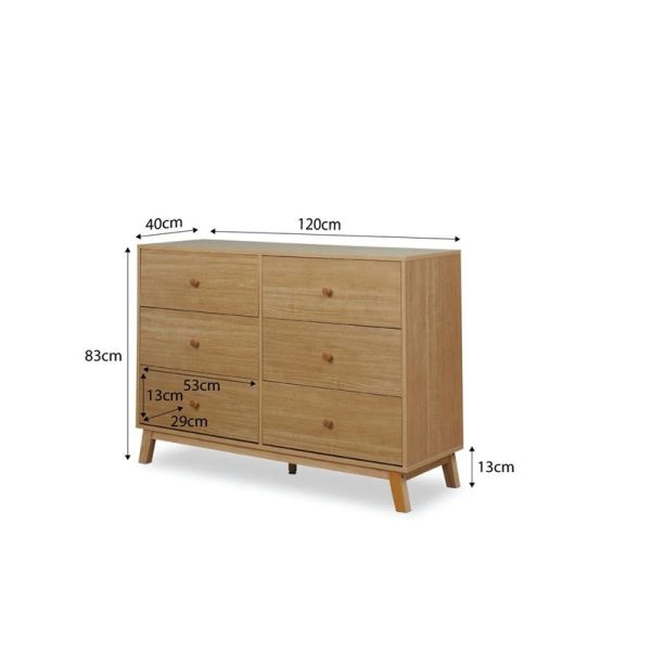 Milo 6-Drawer Chest