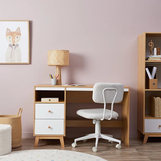 Milo 2-Drawer Kids Desk
