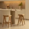 Verona Fabric Bar Stool