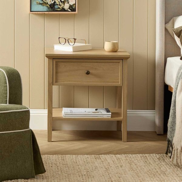 Giava Single Drawer Bedside Table