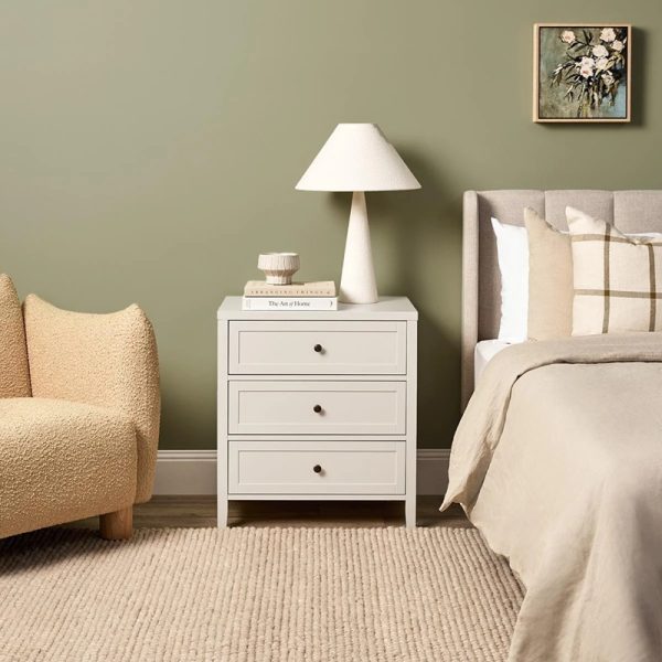Havard 3 Drawer Side Table