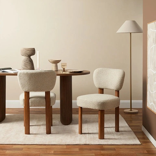Kiara Bouclé Dining Chair
