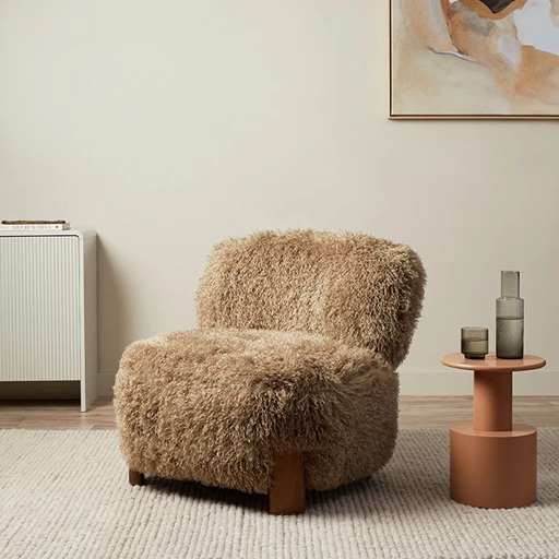 Koko Shaggy Occasional Chair